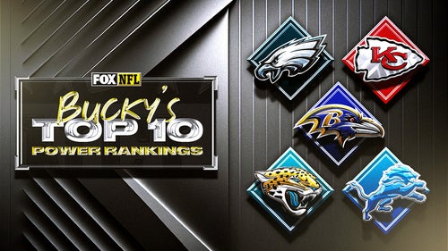 NFL Trending Image: NFL top-10 rankings: Eagles, Chiefs hold top spots; Ravens, Lions rise; Dolphins fall